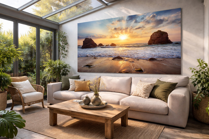 Grootformaat foto print op aluminium glans gecoat